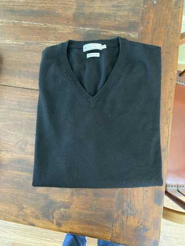 Peter Millar Peter Millar dark gray V neck sweater