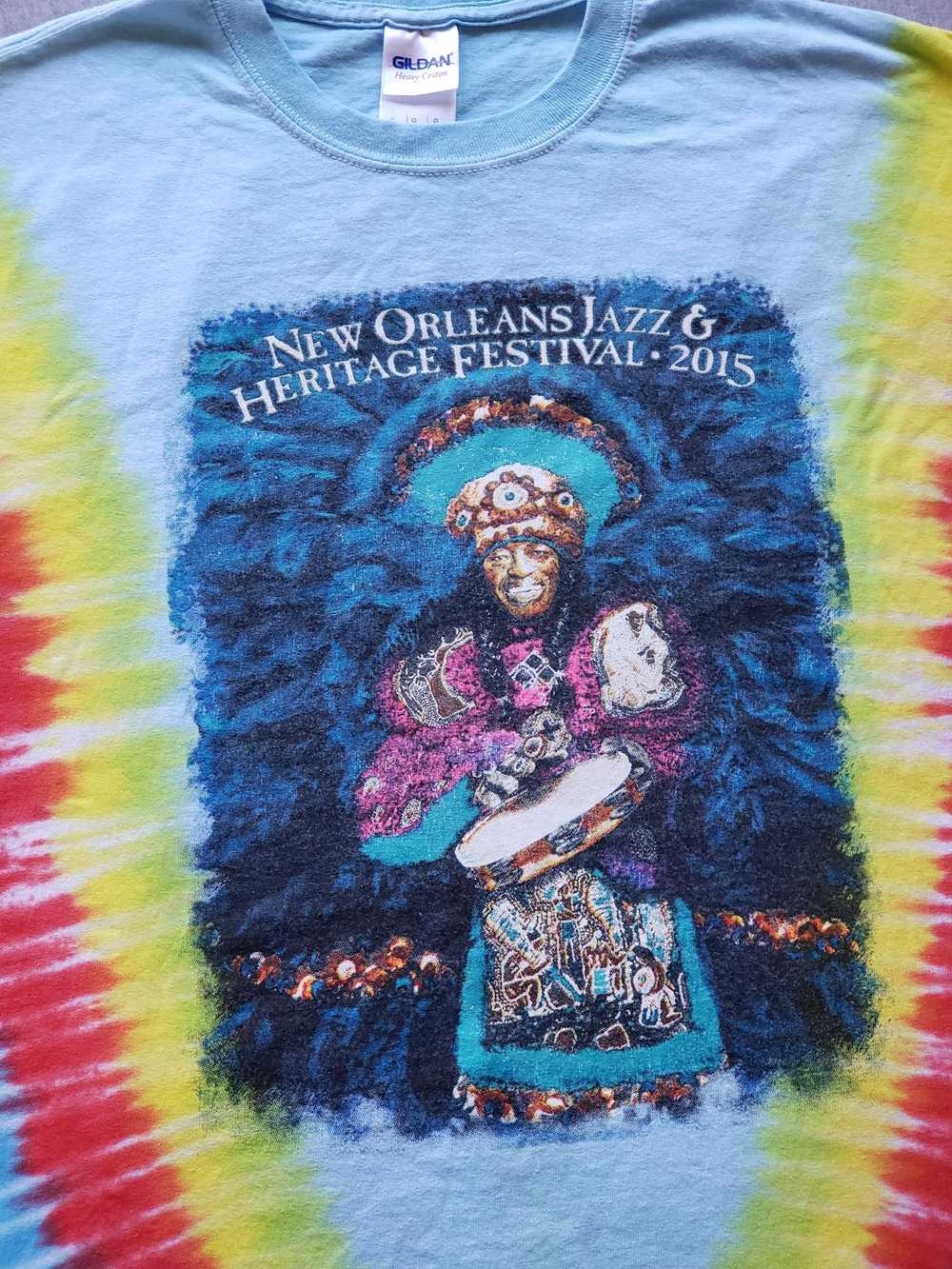 Band Tees × Vintage New Orleans Jazz Festival x v… - image 3