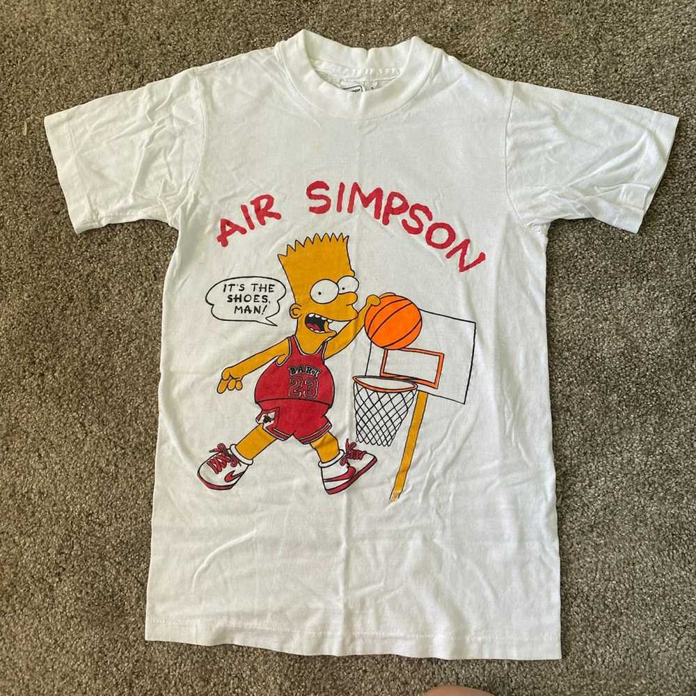 Vintage VINTAGE AIR BART SIMPON T-shirt - image 1