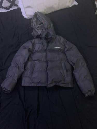 Vintage Reflective Puffer Jacket