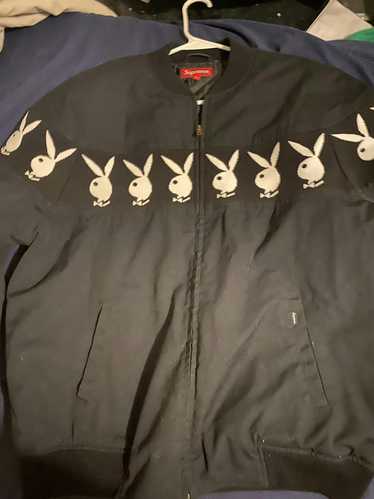 Playboy × Supreme Supreme x Playboy Crew Jacket S… - image 1