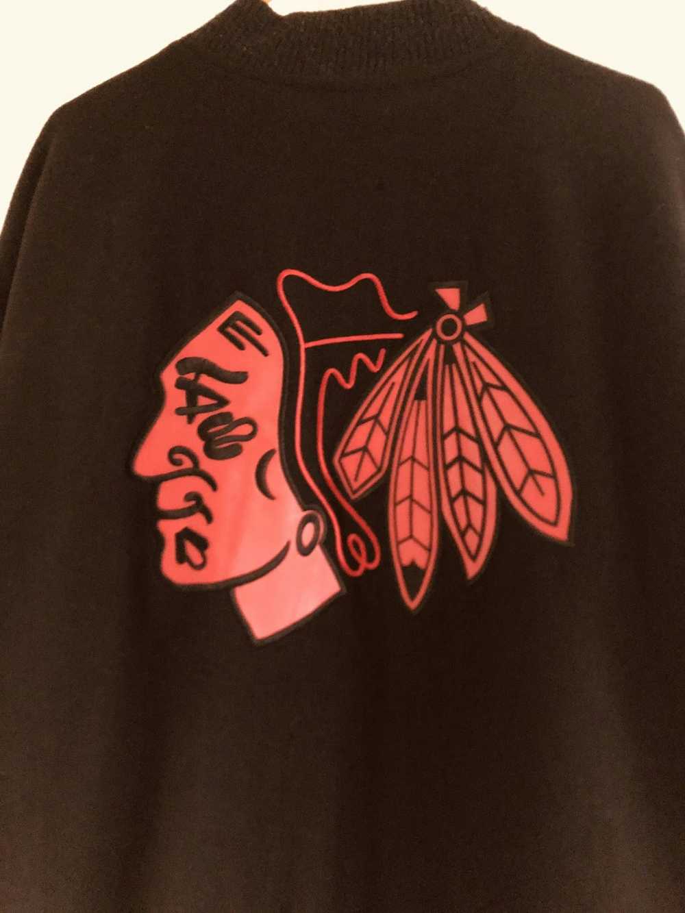 Jh Design CHICAGO BLACKHAWKS reversible jacket - image 5