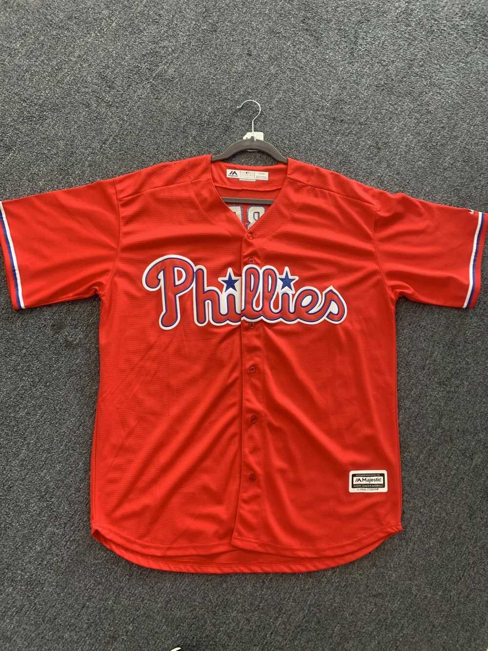 MLB × Majestic Phillies Harper Jersey - image 1