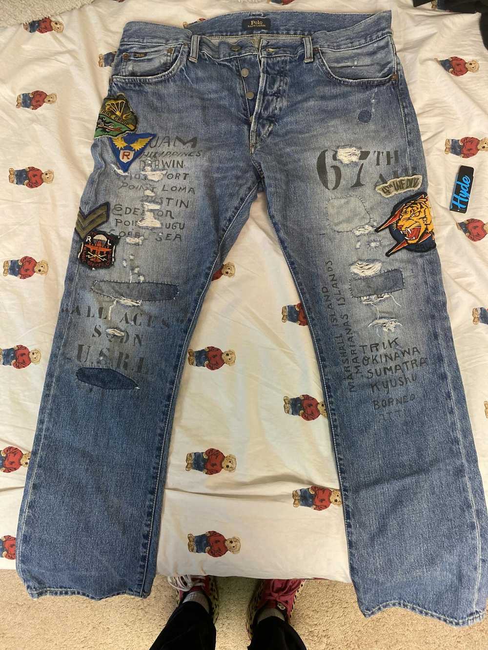 Polo Ralph Lauren Polo RL WW2 Patch Denim - image 1