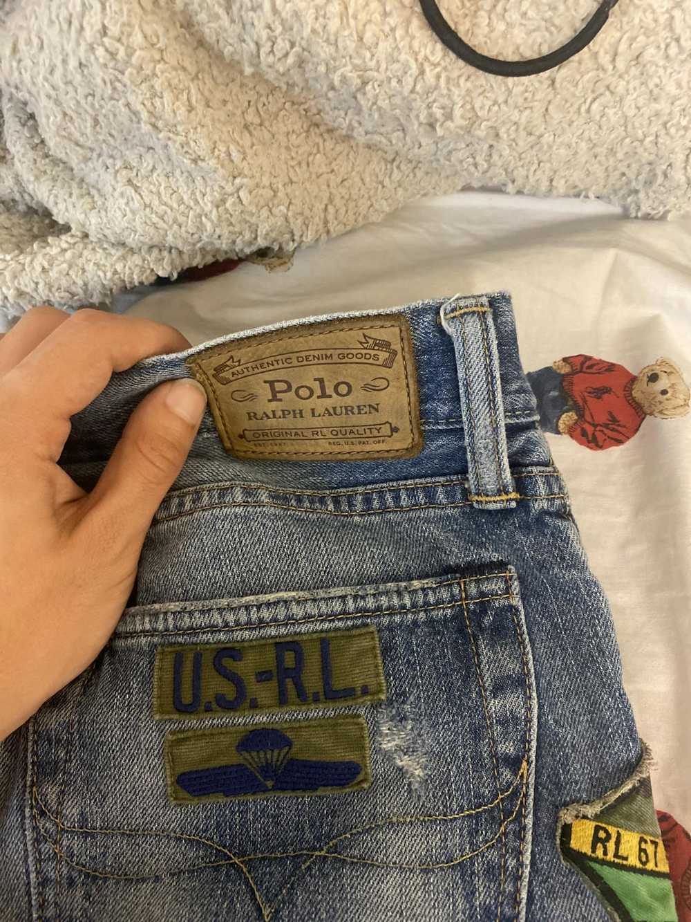 Polo Ralph Lauren Polo RL WW2 Patch Denim - image 3