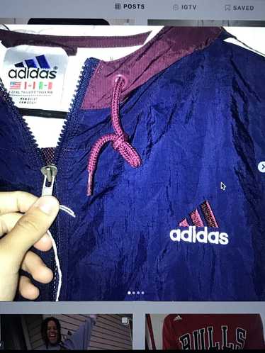 Adidas Adidas dark blue and dark purple 90s windbr