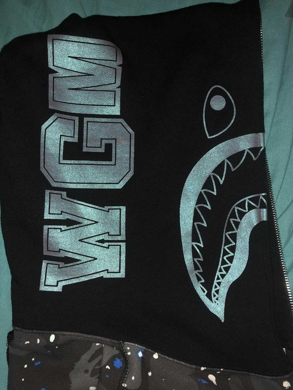 Bape Space camo shark hoodie WGM bape - image 2