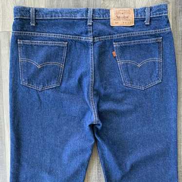 Levi's × Vintage VGT Levi’s 517 Boot Cut Jeans Or… - image 1