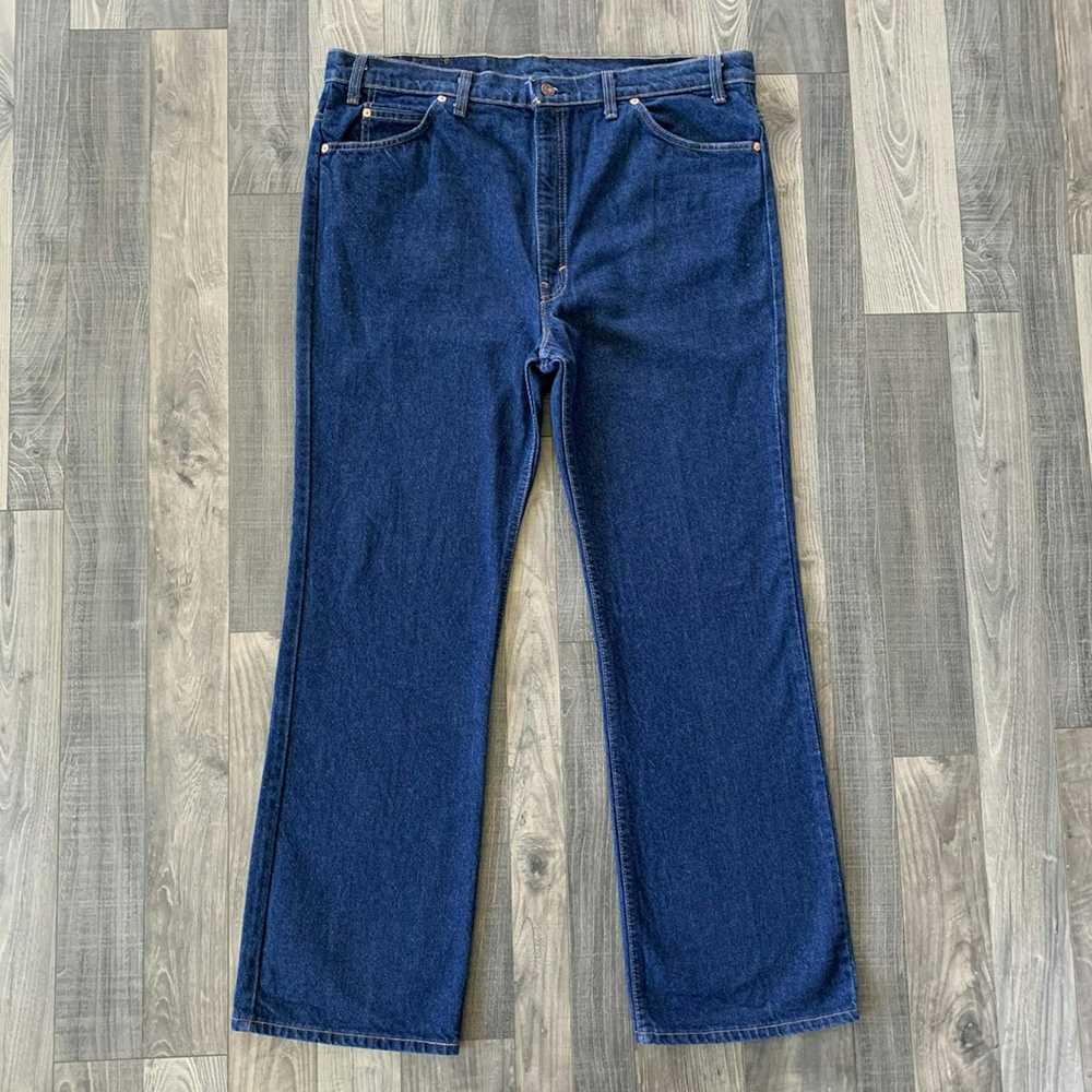 Levi's × Vintage VGT Levi’s 517 Boot Cut Jeans Or… - image 2