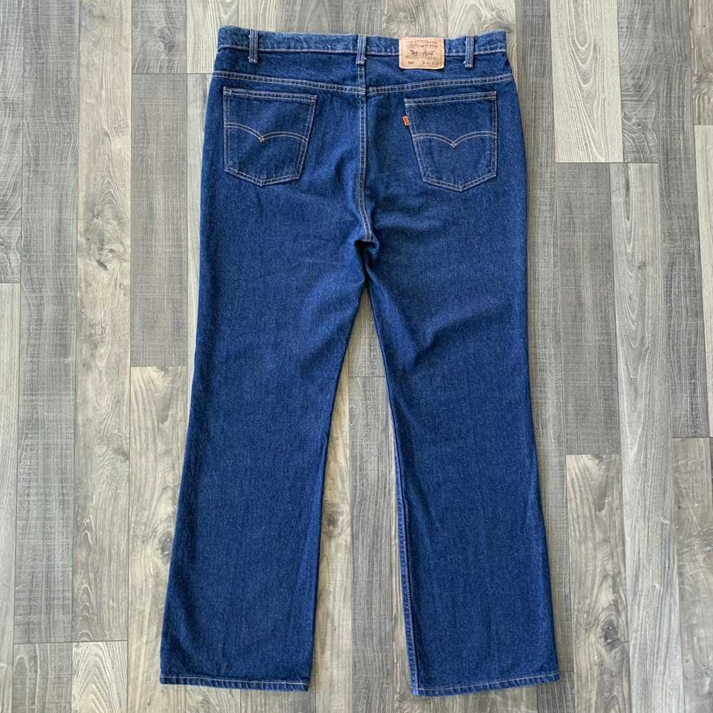 Levi's × Vintage VGT Levi’s 517 Boot Cut Jeans Or… - image 7