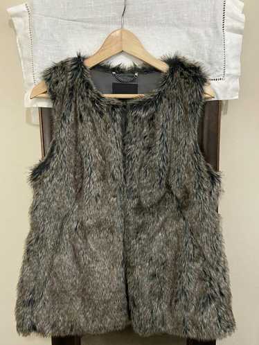Banana Republic Fur vest (not real fur)