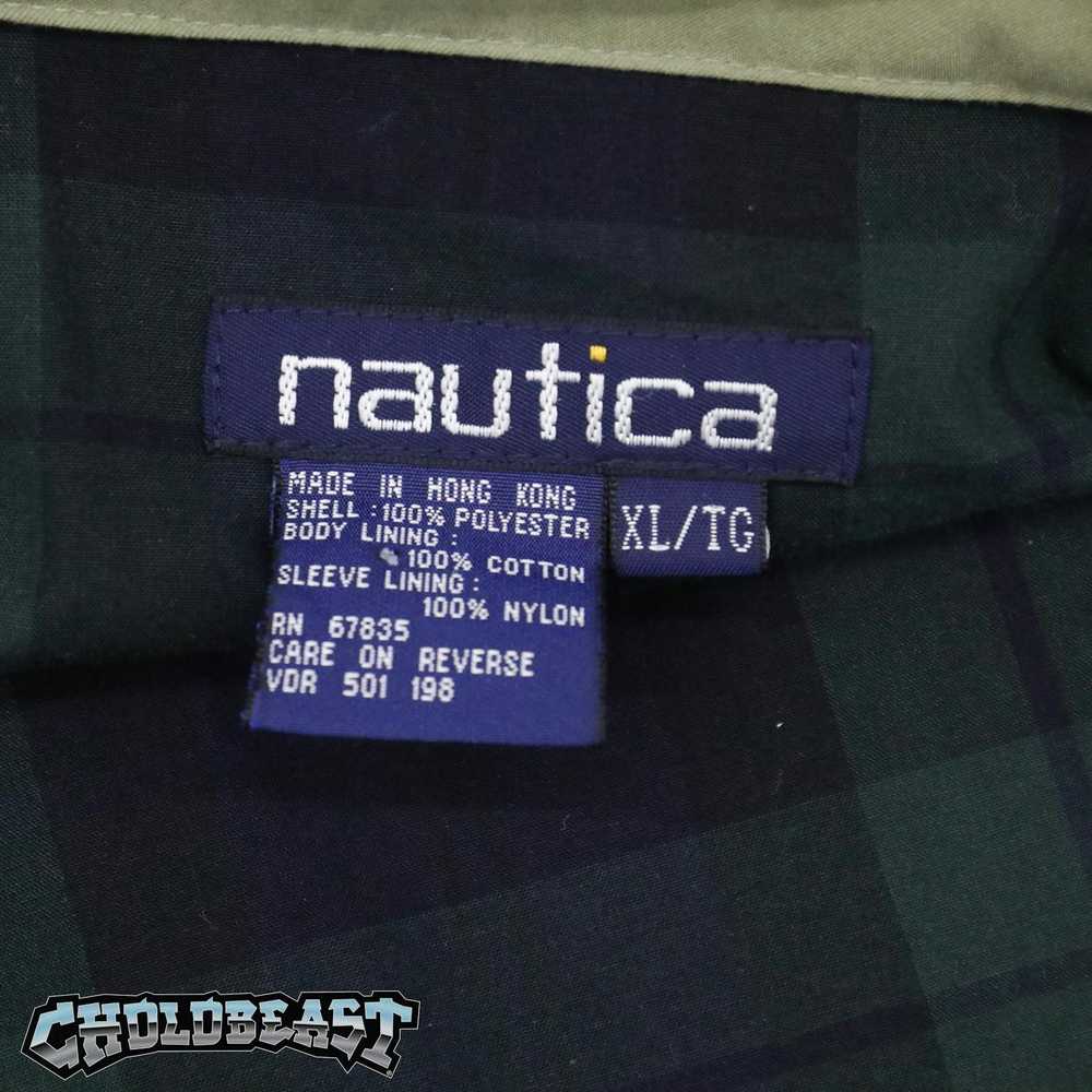 Bomber Jacket × Nautica × Vintage VTG 90s Nautica… - image 8