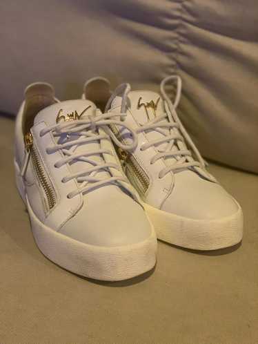 Giuseppe Zanotti White Frankie Sneakers - image 1
