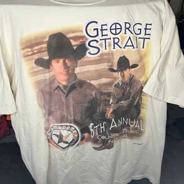 Vintage george strait t shirt