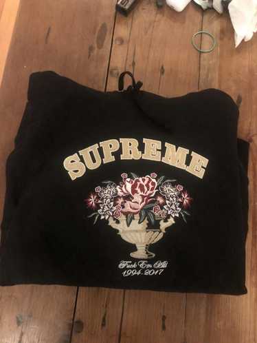 Supreme centerpiece hoodie store black