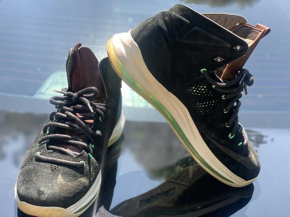 Nike LeBron 10 EXT QS Black Suede 2013 - image 2