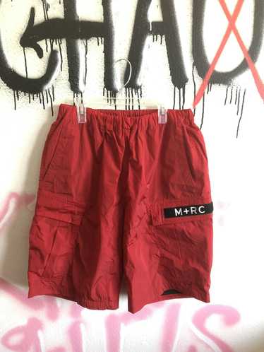 M+Rc Noir M+RC Noir Red Cargo Shorts