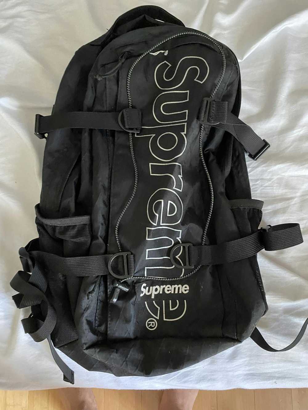 Supreme Supreme Black Backpack FW18 - image 6