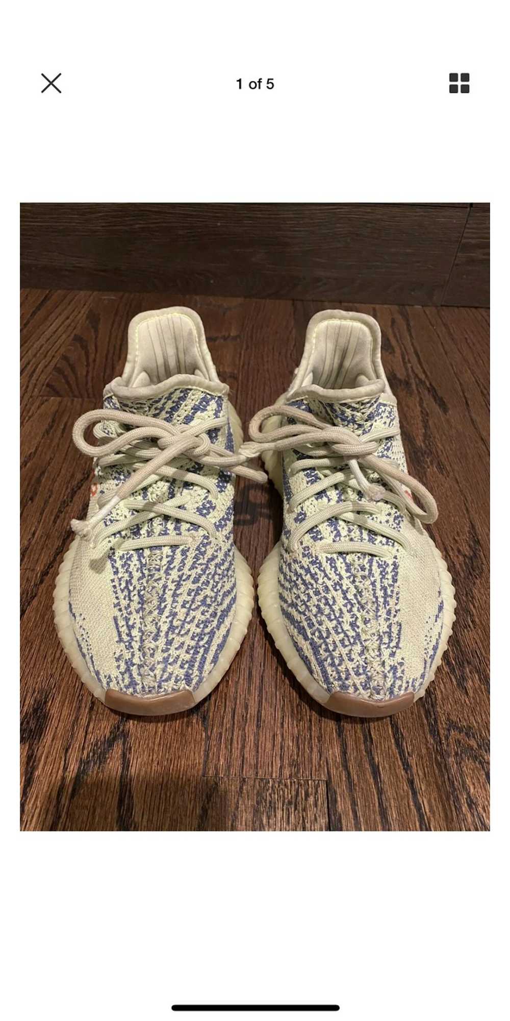 Adidas Yeezy Boost 350 V2 Semi Frozen Yellow size… - image 1