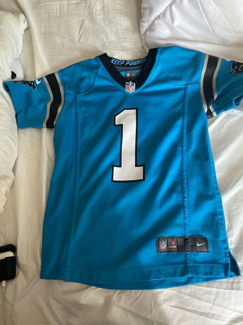 NFL Cameron Newton Panthers Jersey (Youth Small) - image 2