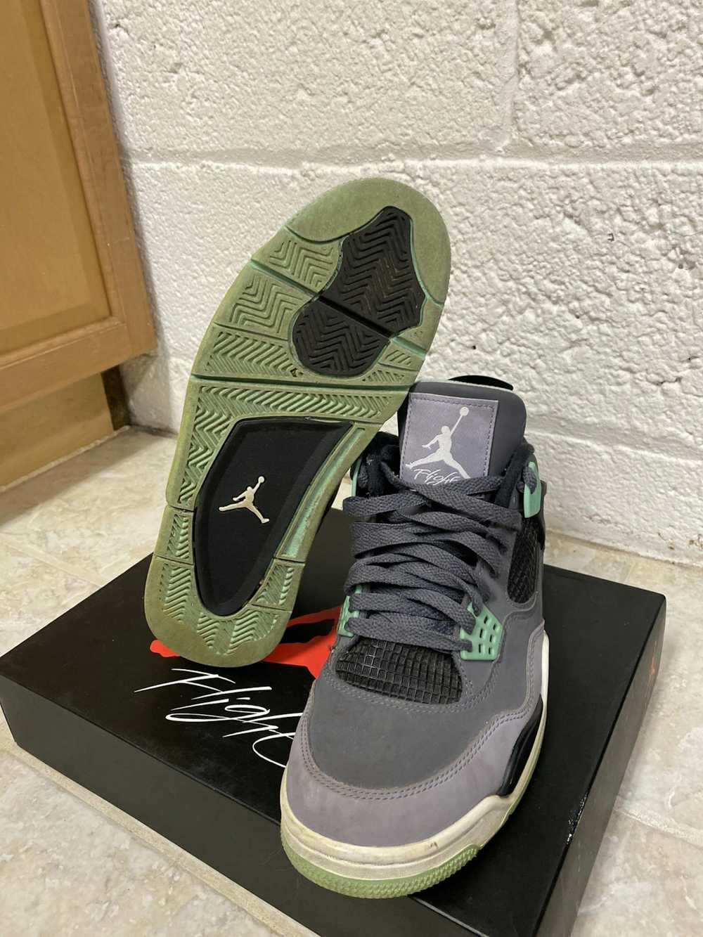 Jordan Brand × Nike Air Jordan 4 Retro Green Glow… - image 3