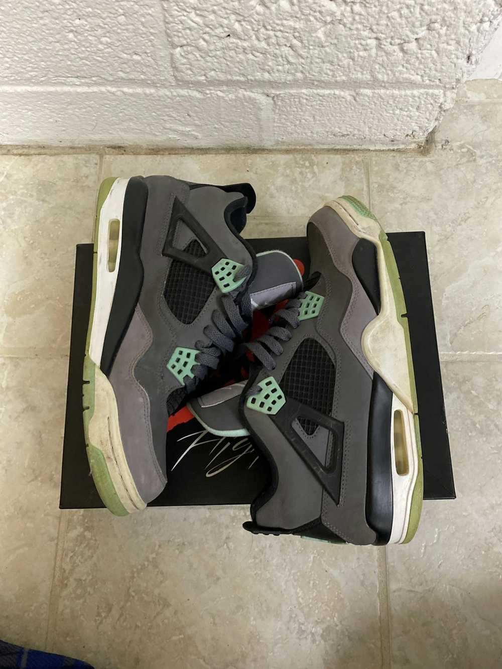 Jordan Brand × Nike Air Jordan 4 Retro Green Glow… - image 4