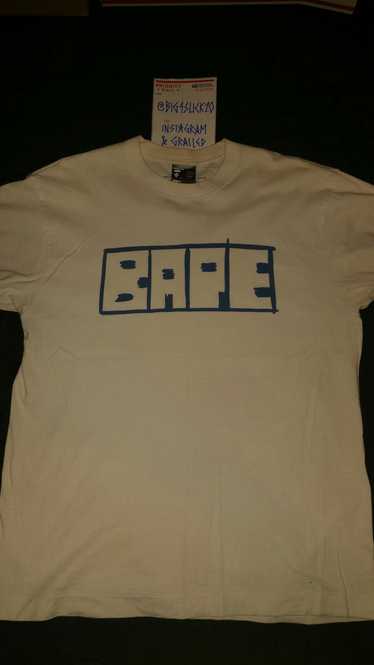 Bape Vintage Bape x Gary Panter White Tee Bathing 