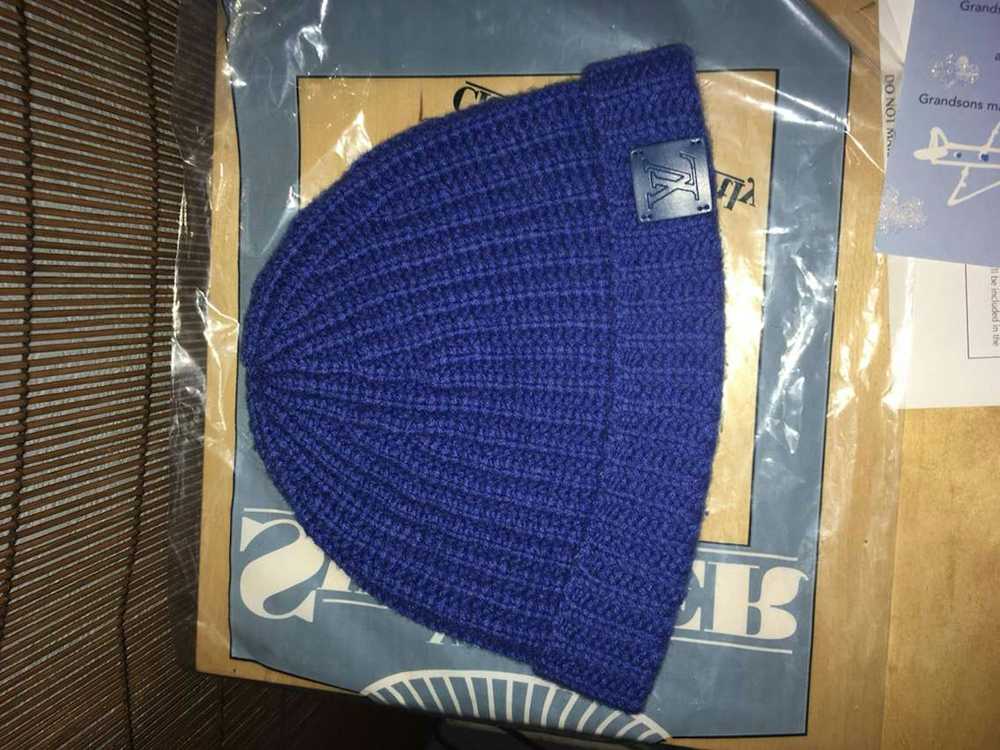 Louis Vuitton Blue Louis Vuitton Beanie - image 1