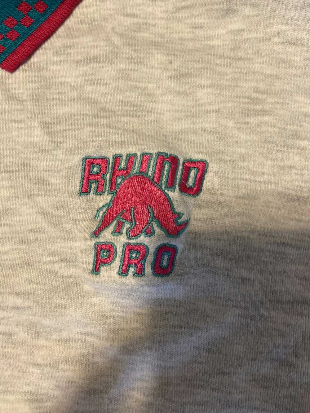 Vintage Brunswick rhino pro bowling polo - image 2