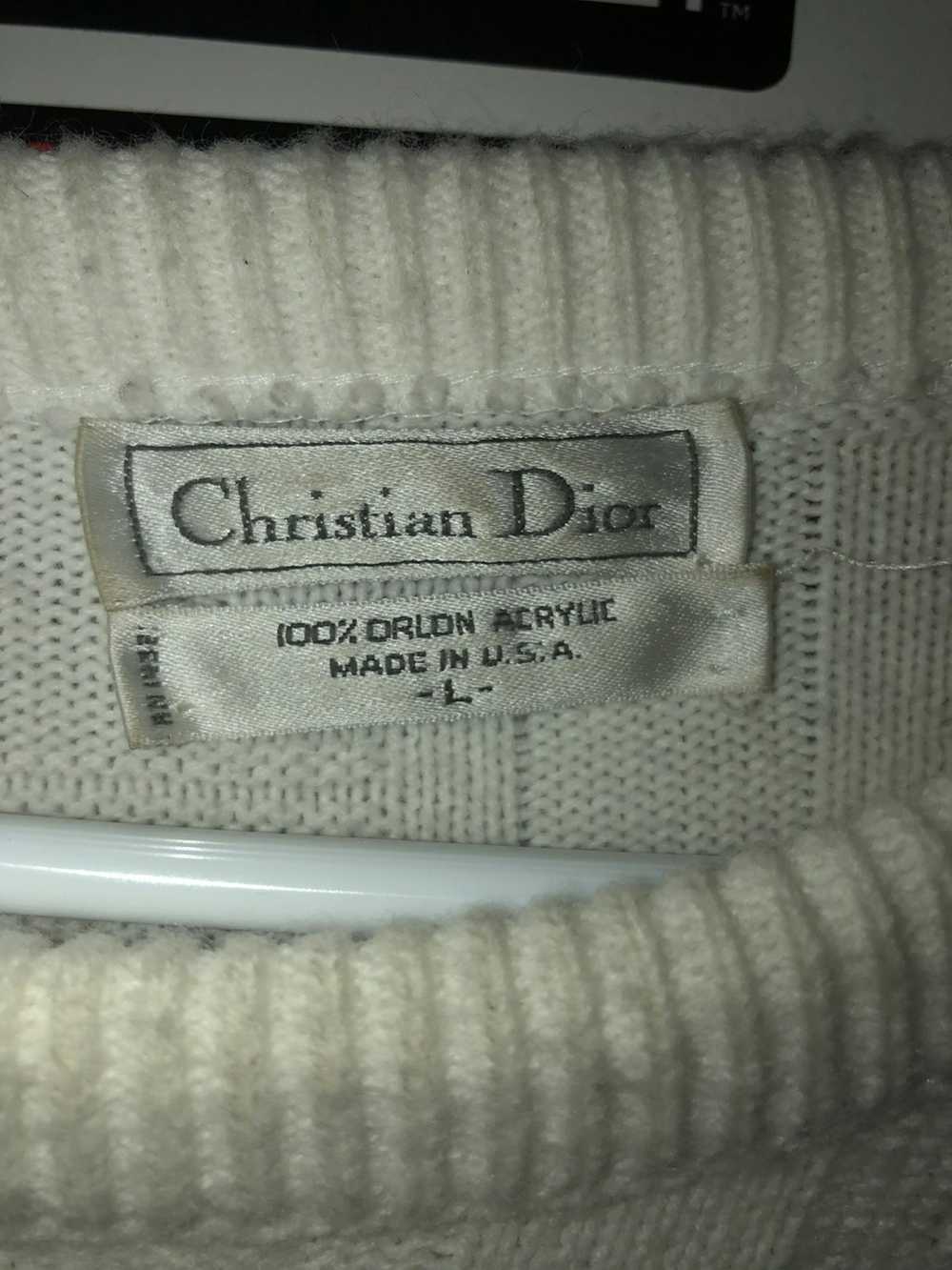 Christian Dior Monsieur Christian Dior knit sweat… - image 2