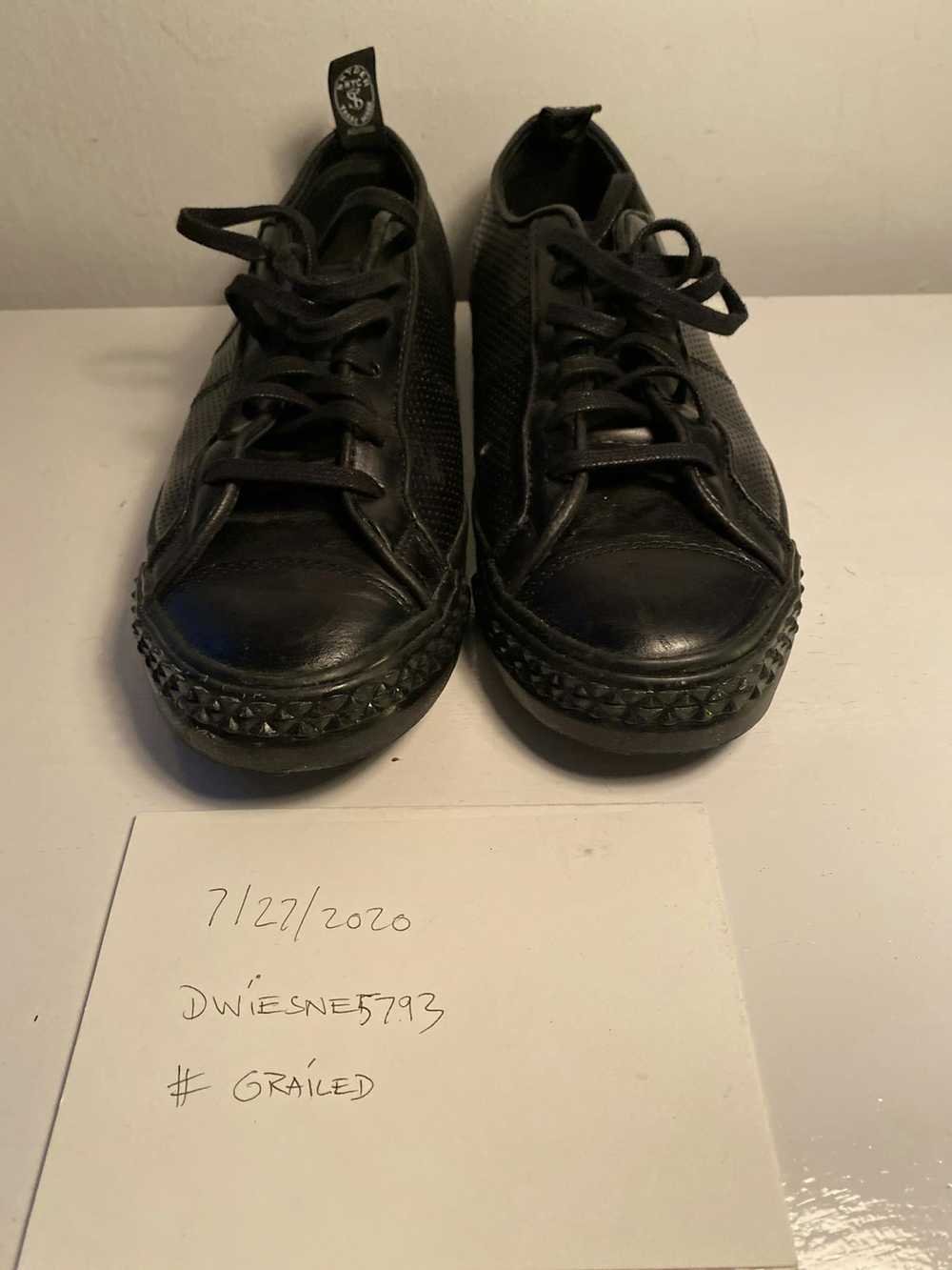 Todd Snyder Tod Snyder Black Leather sneakers - image 1