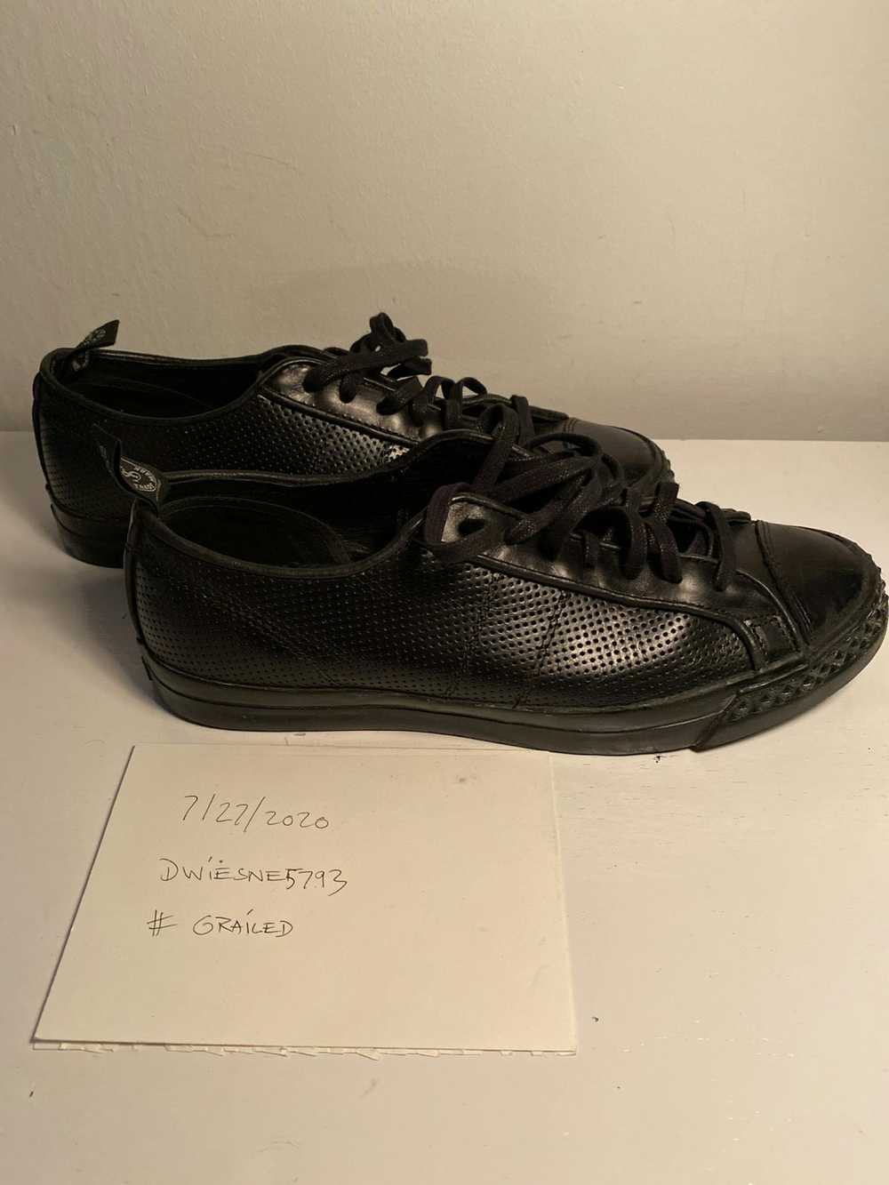 Todd Snyder Tod Snyder Black Leather sneakers - image 2