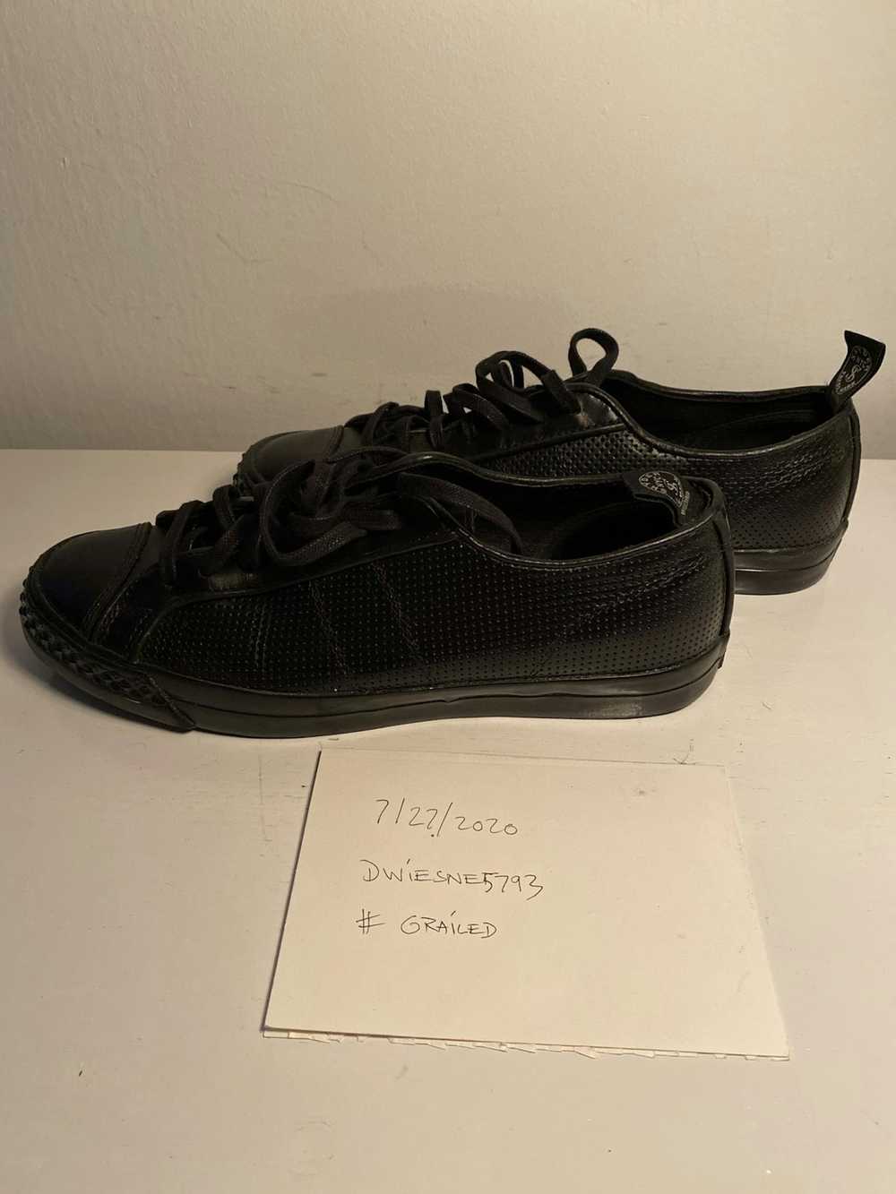 Todd Snyder Tod Snyder Black Leather sneakers - image 4