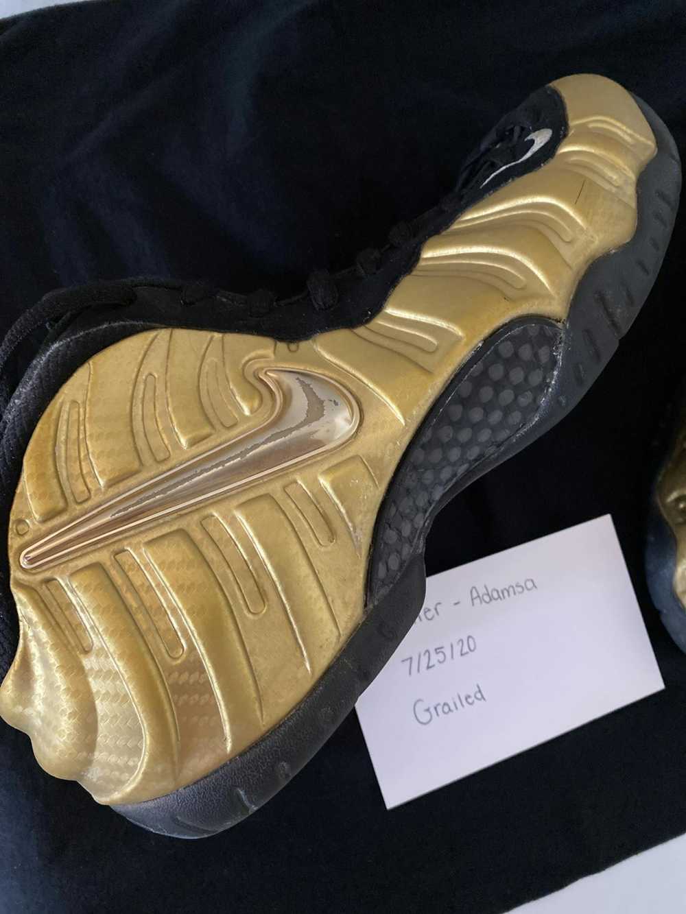 Nike Air Foamposite Pro Metallic Gold 2017 - image 2