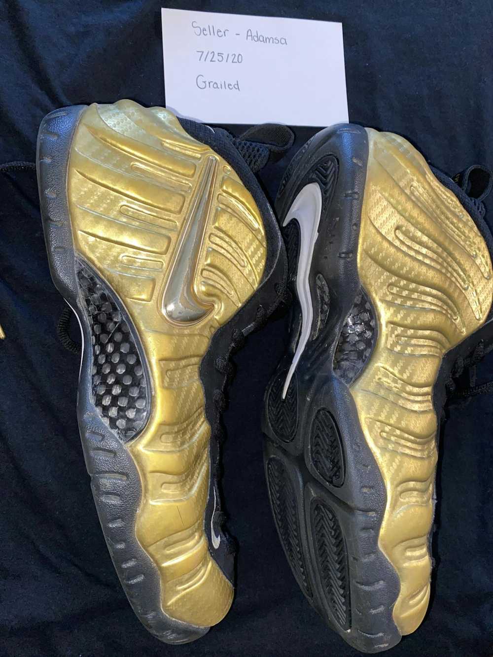 Nike Air Foamposite Pro Metallic Gold 2017 - image 3