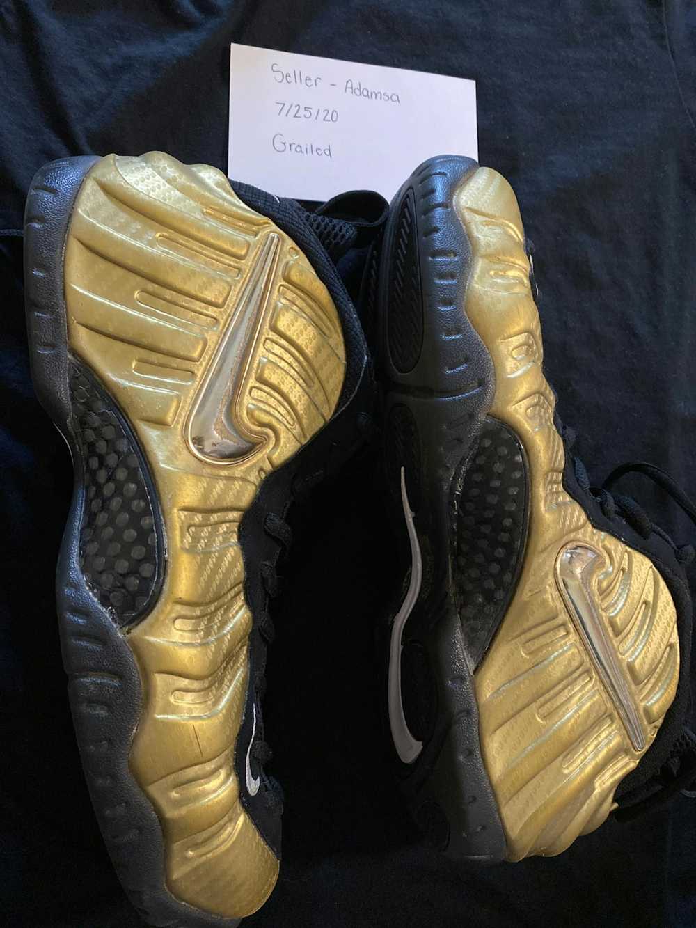 Nike Air Foamposite Pro Metallic Gold 2017 - image 4