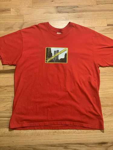 Supreme Supreme Greetings From NY Tee Red