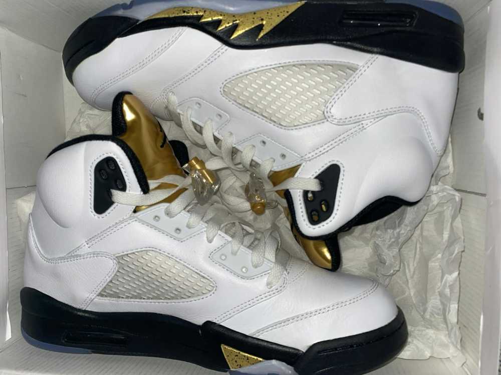 Jordan Brand Olympic Gold 5s - Gem