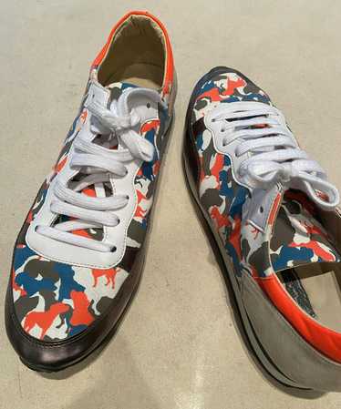 Ruthie Davis Dog Camo Fashion Sneakers