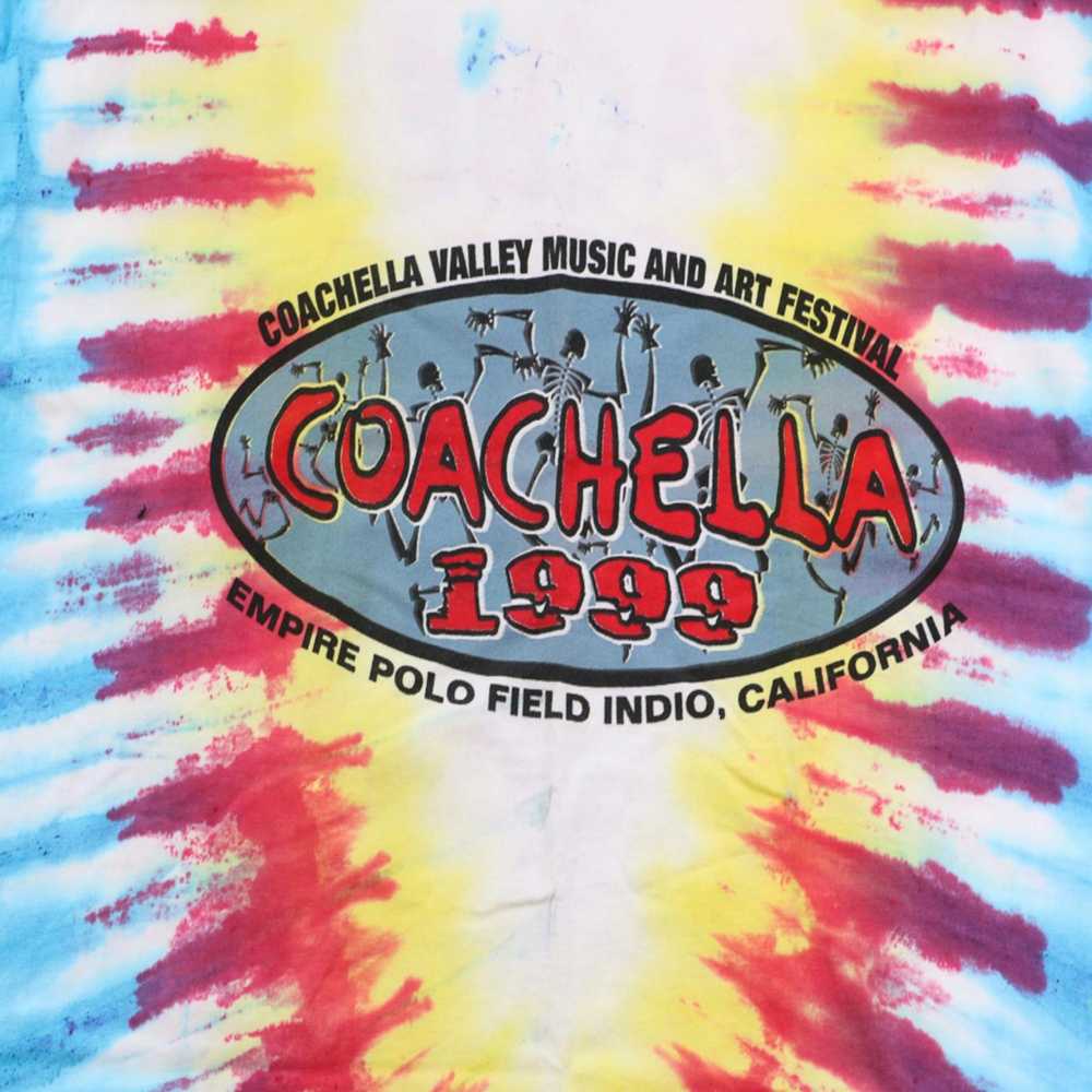 Hanes × Vintage 1999 Coachella Music Festival T-s… - image 2