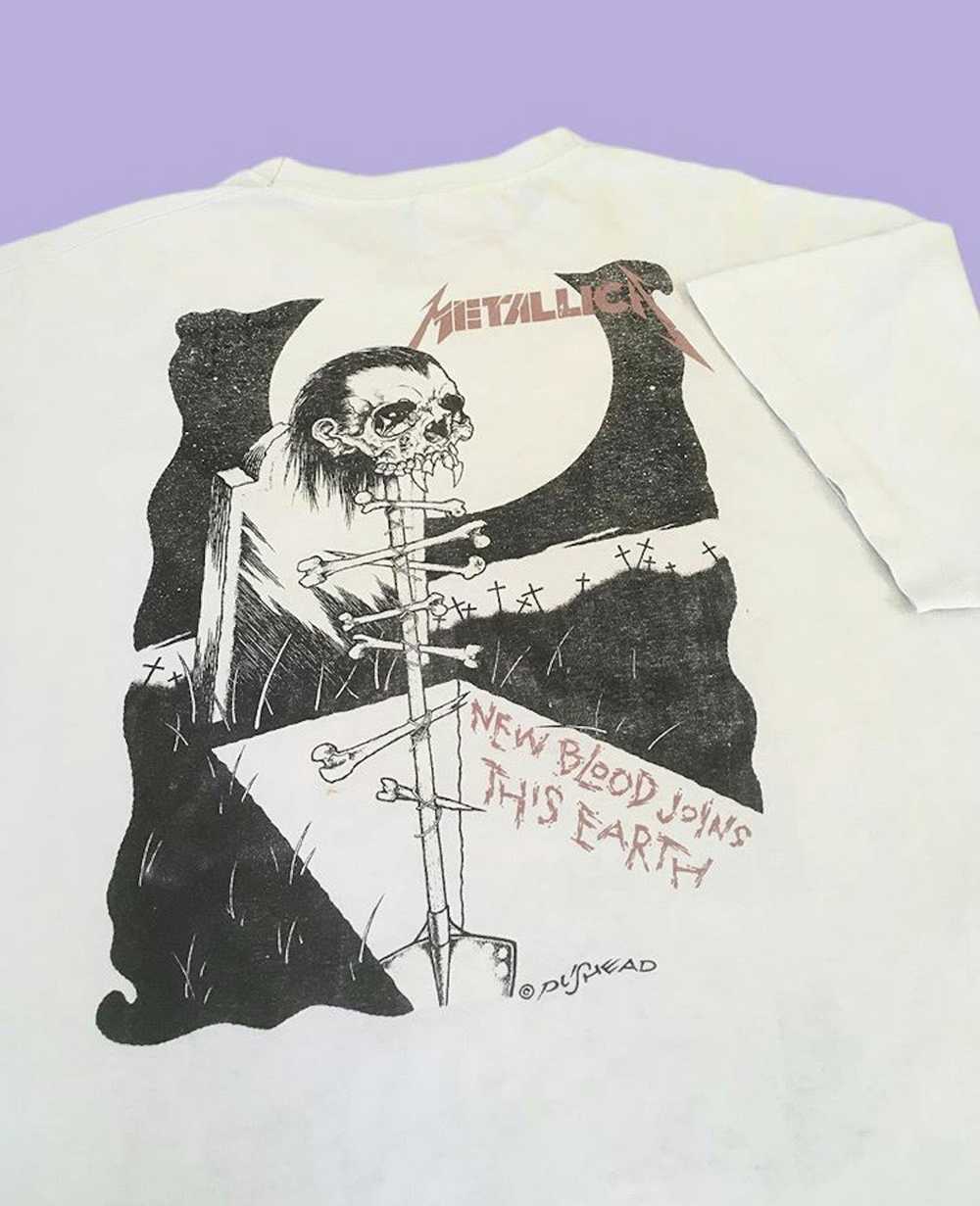 Band Tees × Metallica × Vintage Vintage 90s Metal… - image 2