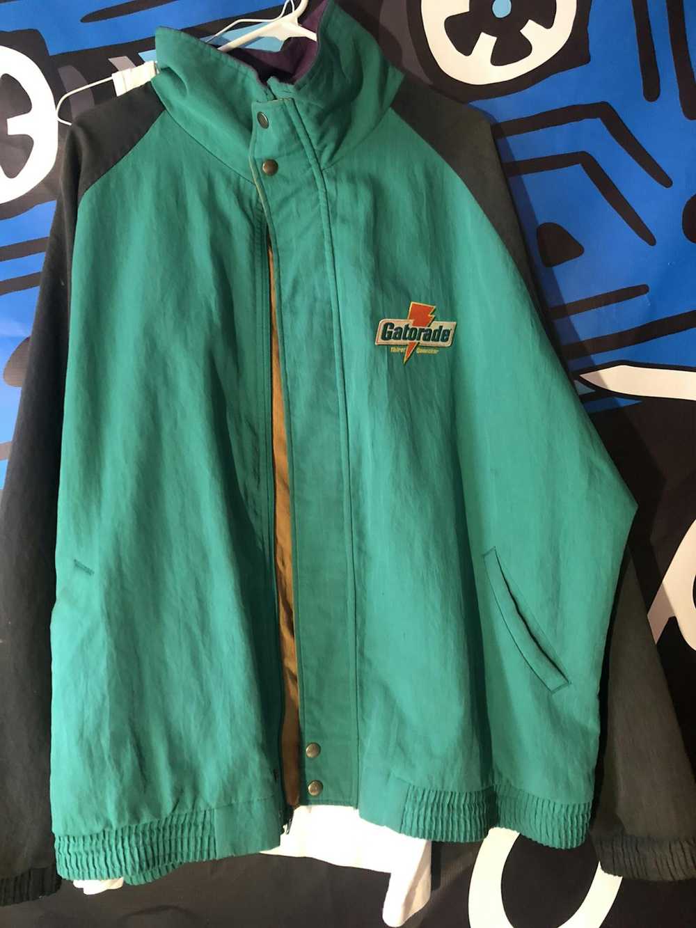 Gatorade Vintage Gatorade Windbreaker Jacket Size… - image 3