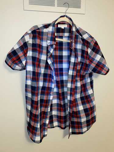 Aeropostale Americana Short Sleeve Button Up