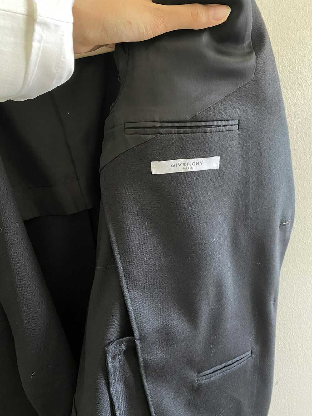 Givenchy Givenchy Black Zipper Blazer - image 4