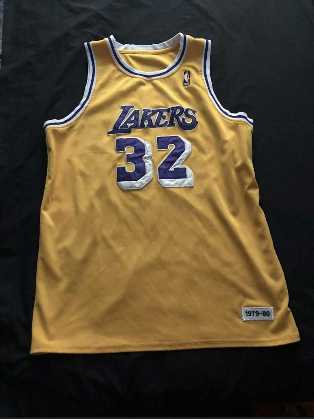 Vintage Magic Johnson Lakers Jersey 79-80 Rookie - image 1