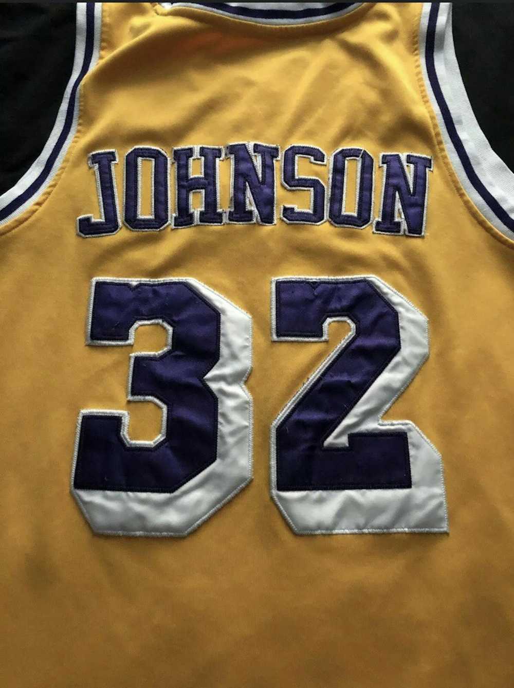 Vintage Magic Johnson Lakers Jersey 79-80 Rookie - image 5