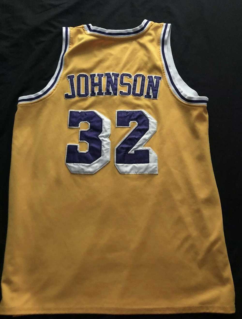 Vintage Magic Johnson Lakers Jersey 79-80 Rookie - image 6