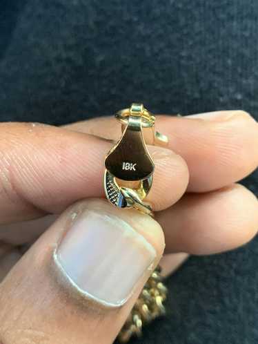Vintage 18K Gold Plated Bracelet Solid brass Chain