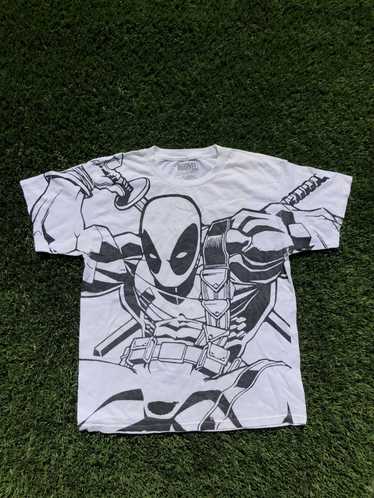 Marvel Comics Marvel Full Print Deadpool Tee