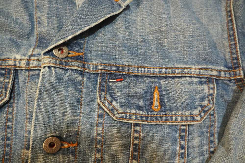Tommy Hilfiger × Vintage Small Logo Jeans Jacket - image 2